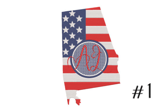 Alabama July 4th Embroidery Design Review