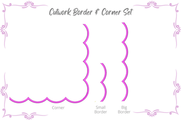 Cutwork Border Corner Review for Seasonal Collections