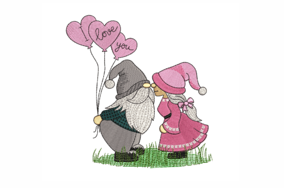 Gnome Lovers Embroidery Design Review