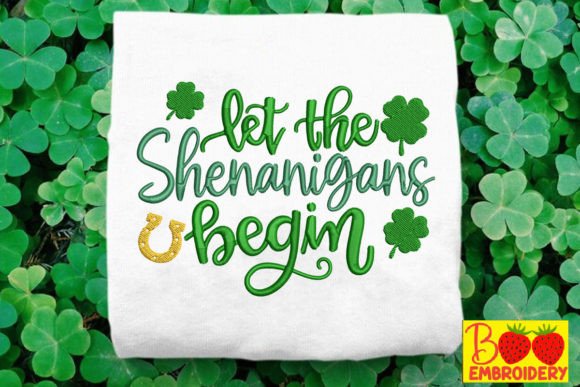 Let the Shenanigans Begin Embroidery Review