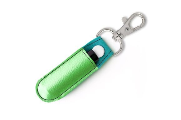 Lip Balm Holder ITH Key Fob Applique Review